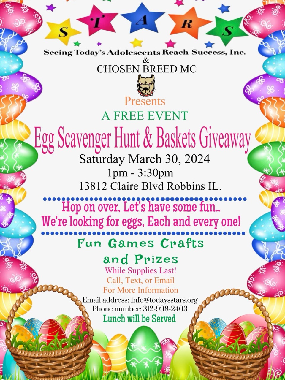 Egg Scavenger Hunt Baskets Giveaway